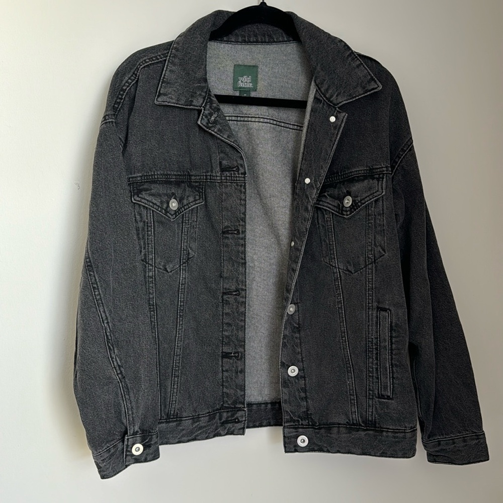 Wild Fable Black Jean Jacket